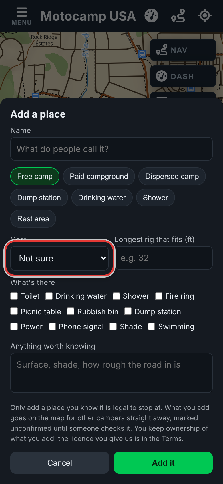 Add what you know, on a phone