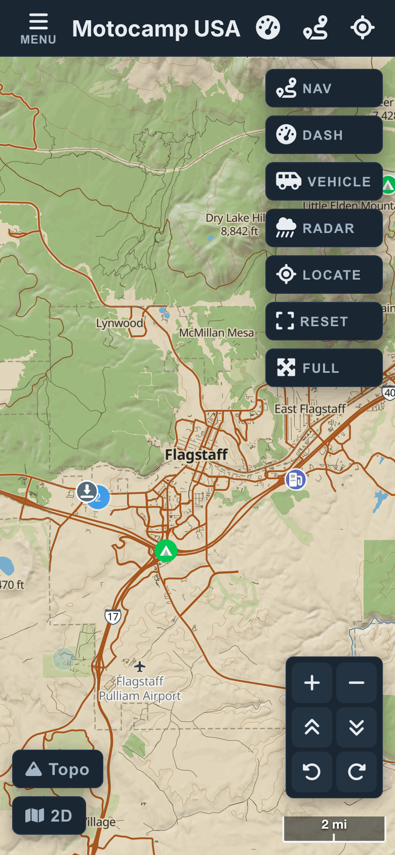 See what's left on the map, on a phone